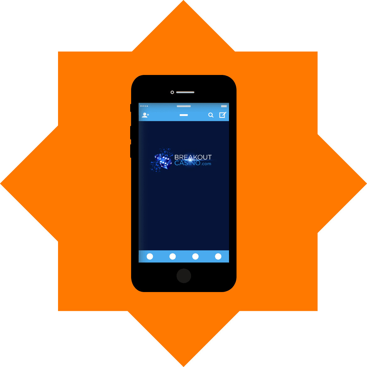 Breakout Casino - Mobile friendly