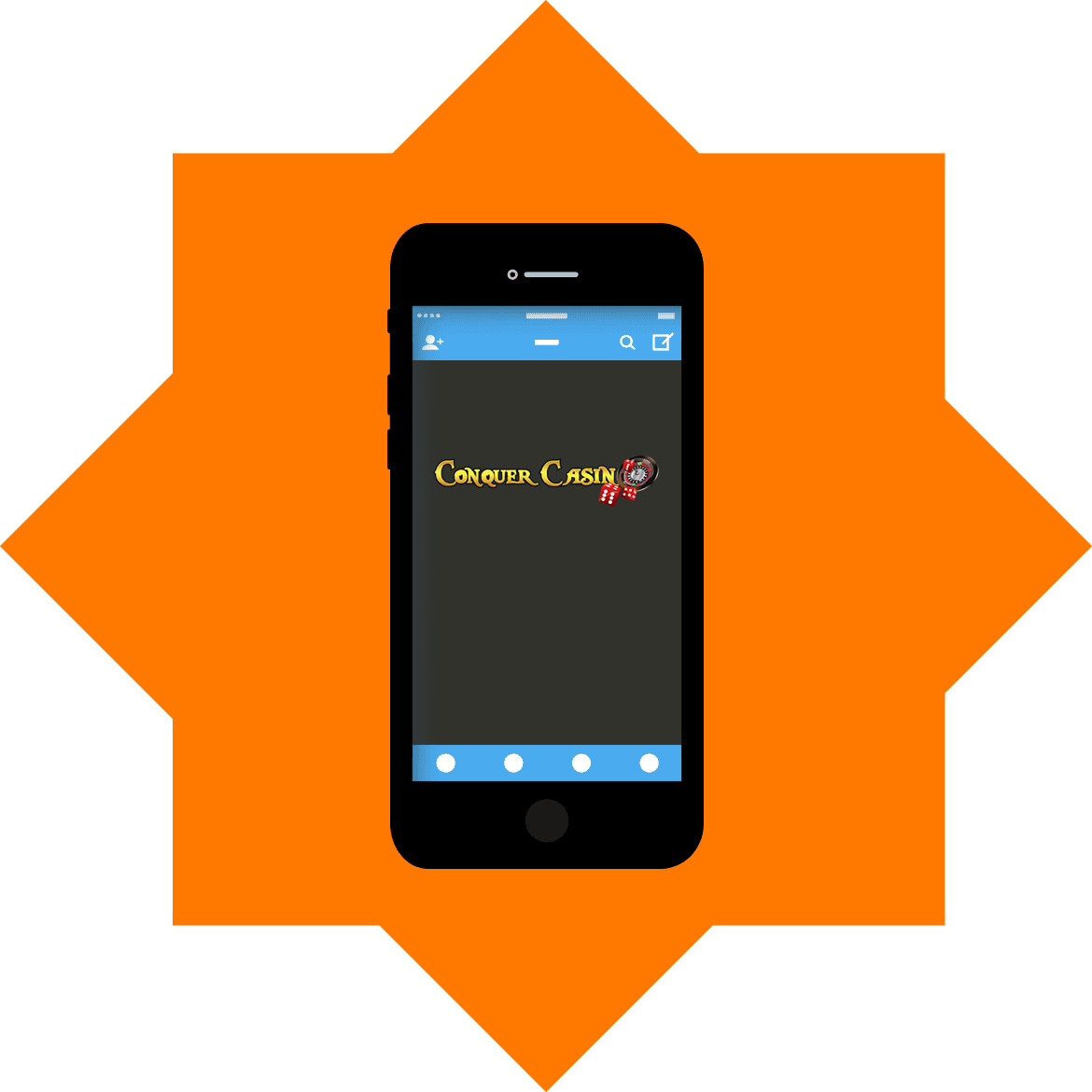 Conquer Casino - Mobile friendly