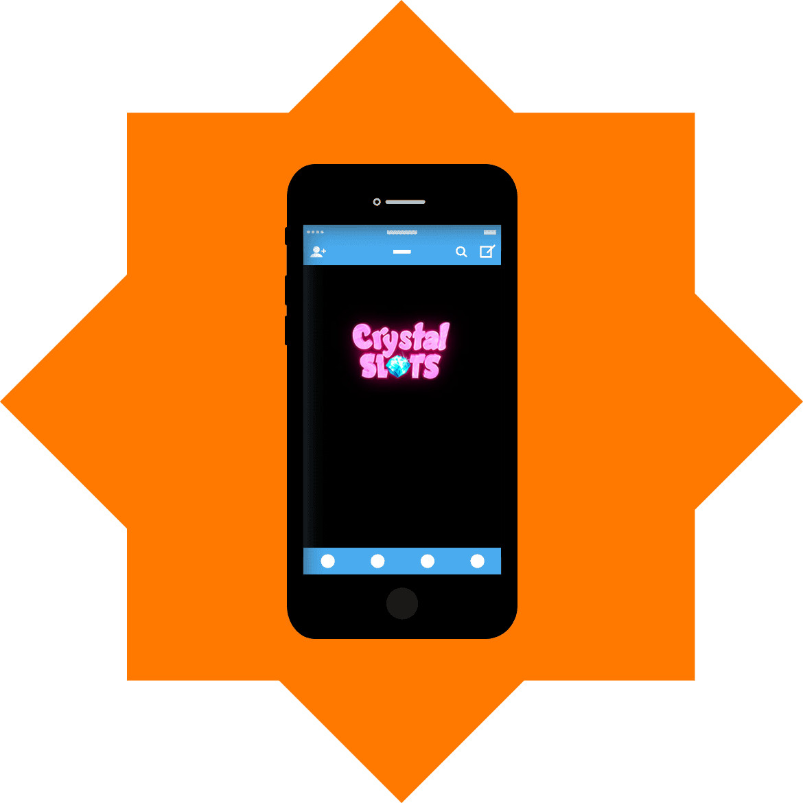 Crystal Slots - Mobile friendly
