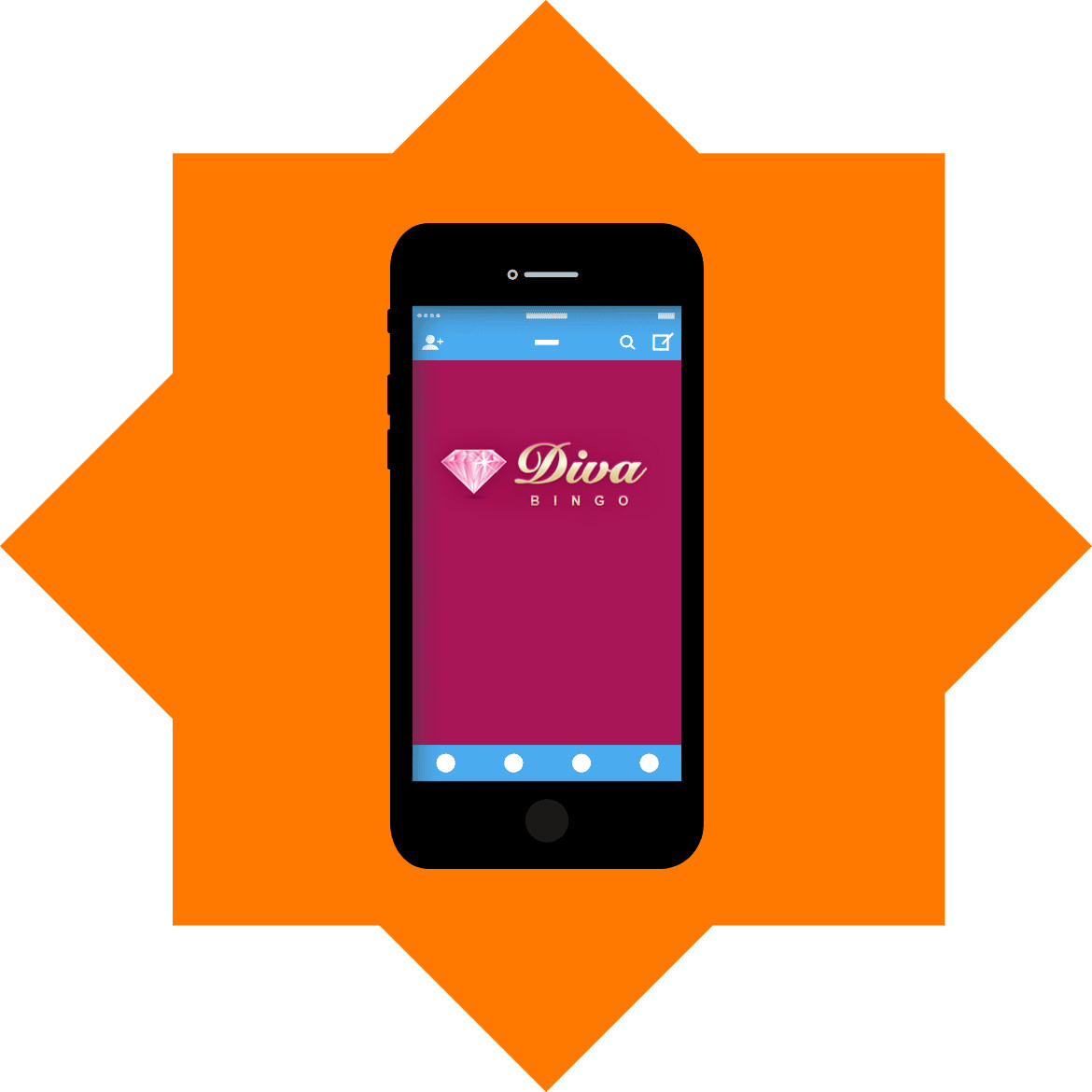 Diva Bingo Casino - Mobile friendly