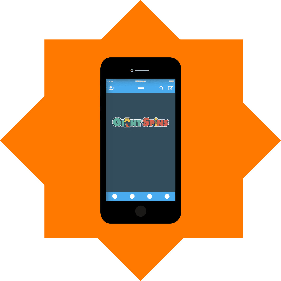 Giant Spins Casino - Mobile friendly