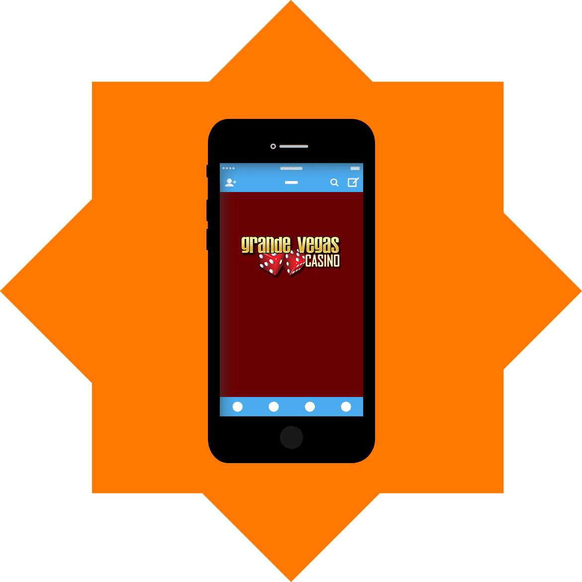 Grande Vegas Casino - Mobile friendly