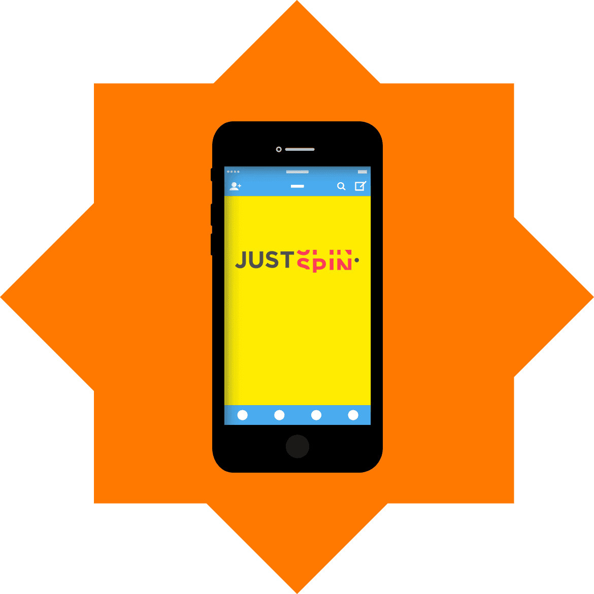 JustSpin - Mobile friendly