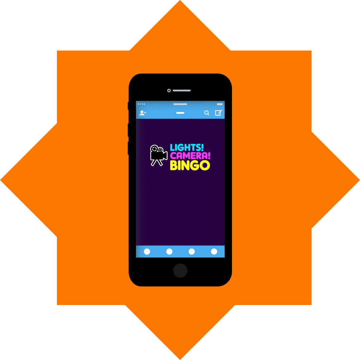 Lights Camera Bingo - Mobile friendly