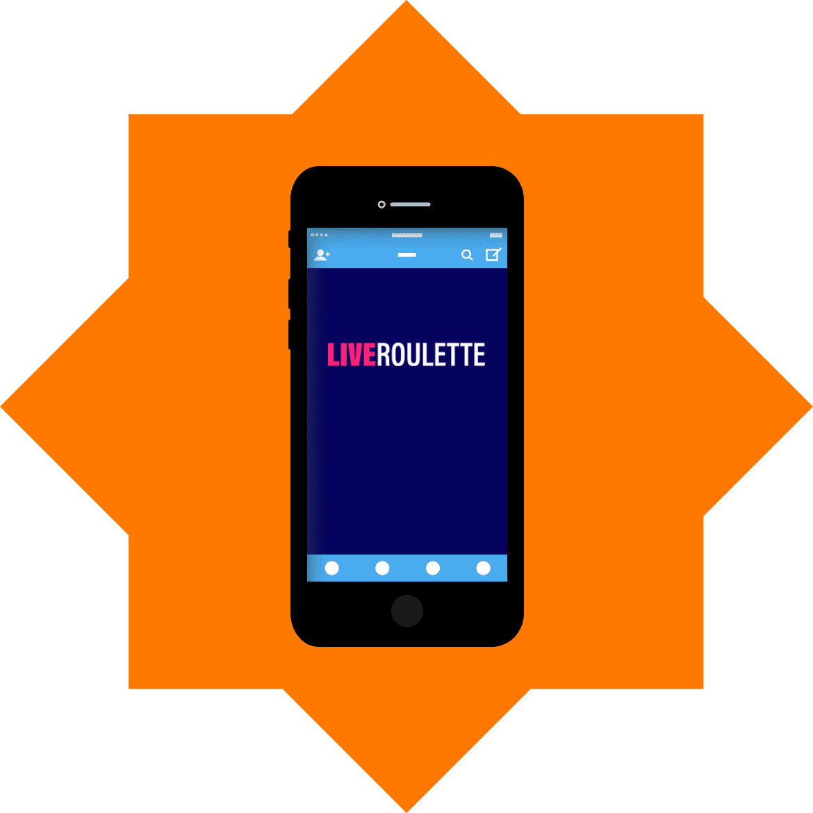Live Roulette - Mobile friendly