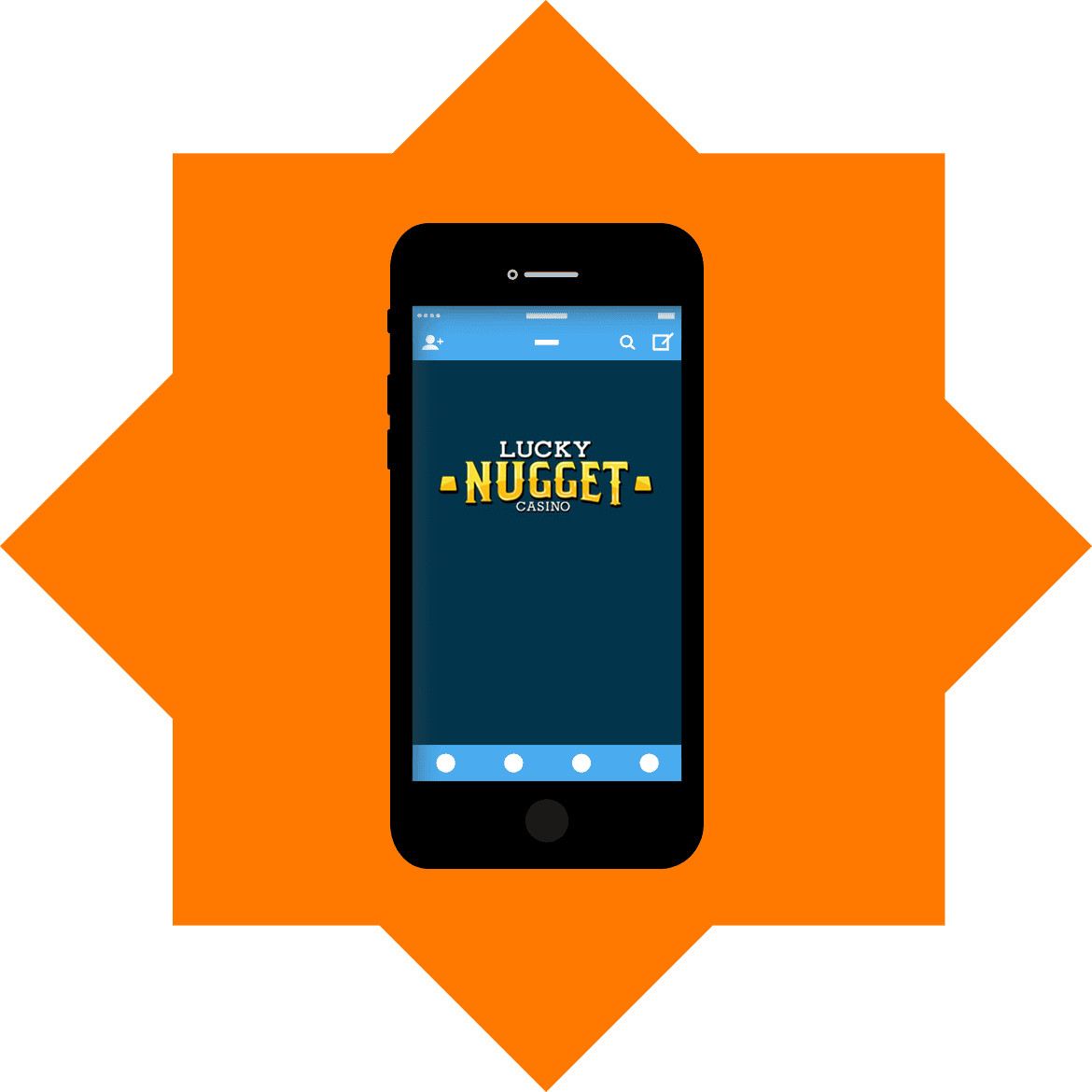 Lucky Nugget Casino - Mobile friendly