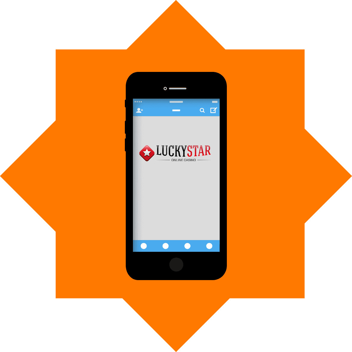 LuckyStar Casino - Mobile friendly