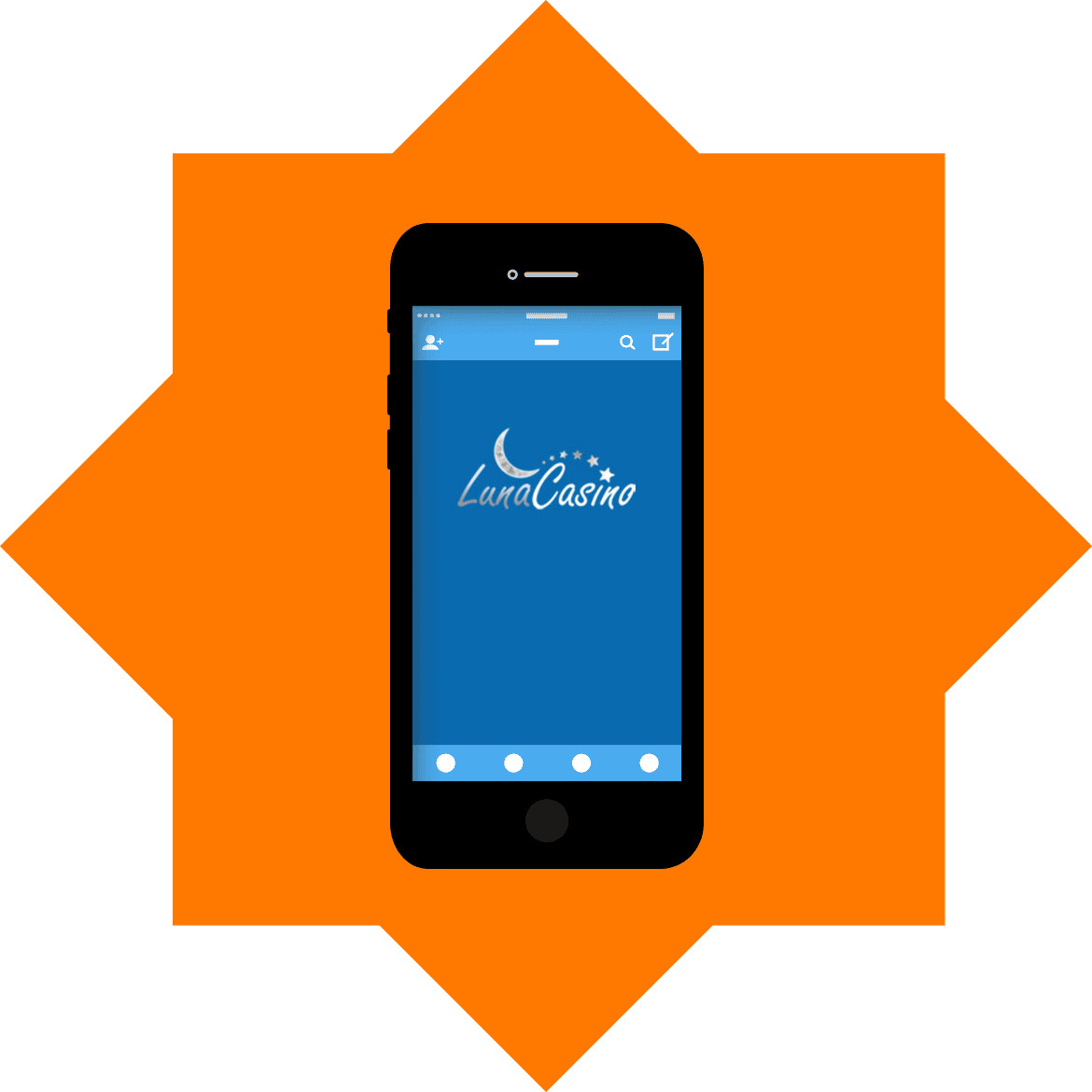 Luna Casino - Mobile friendly