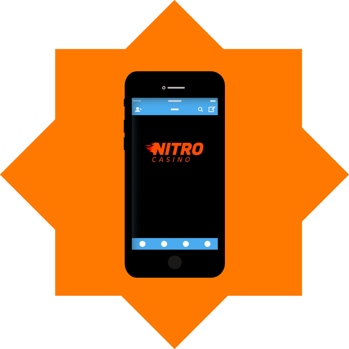NitroCasino - Mobile friendly