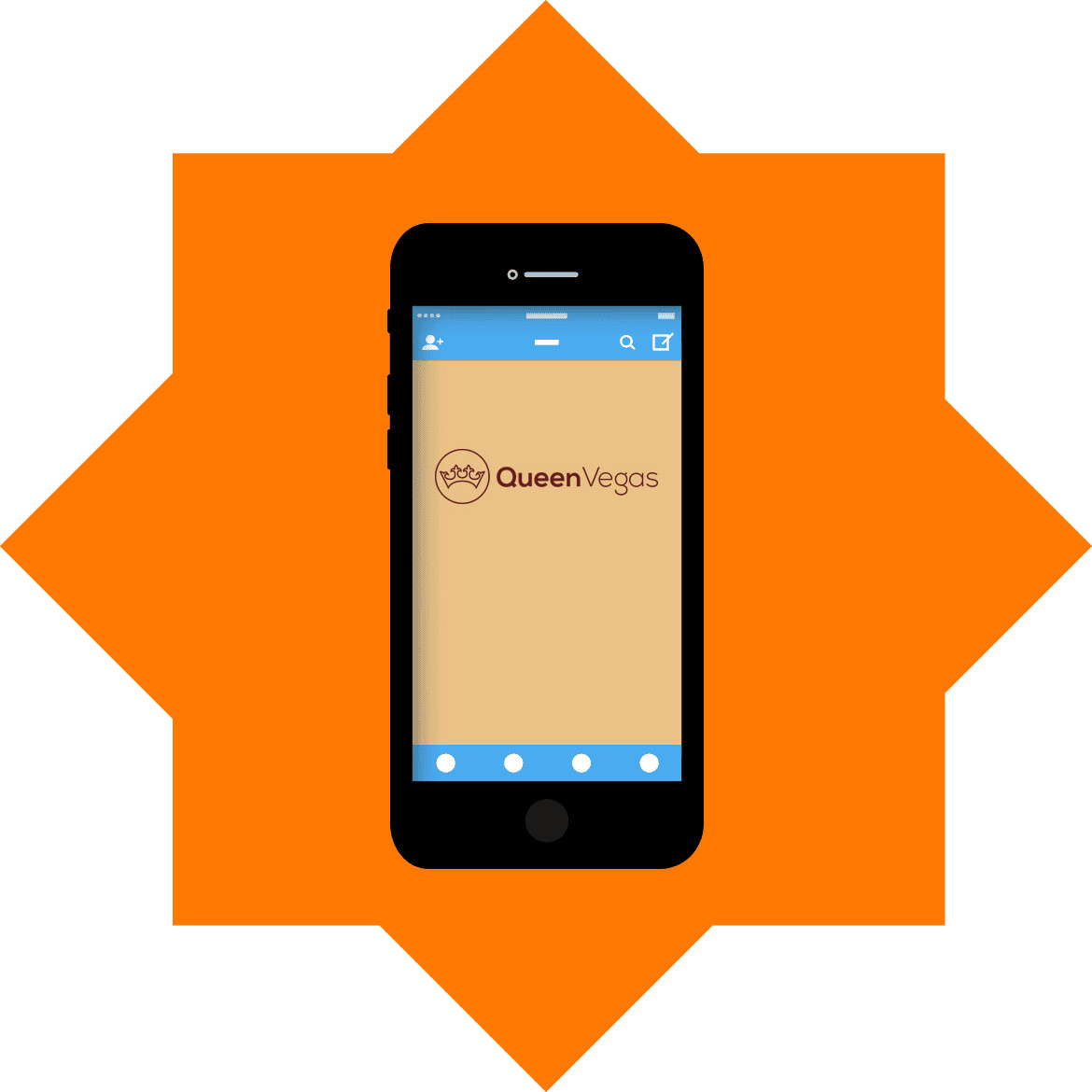 Queen Vegas Casino - Mobile friendly