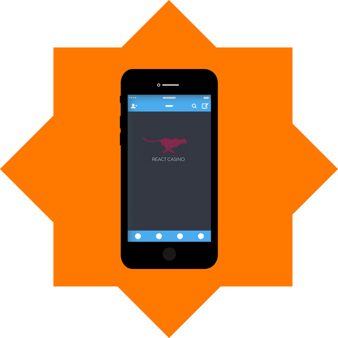 React Casino - Mobile friendly