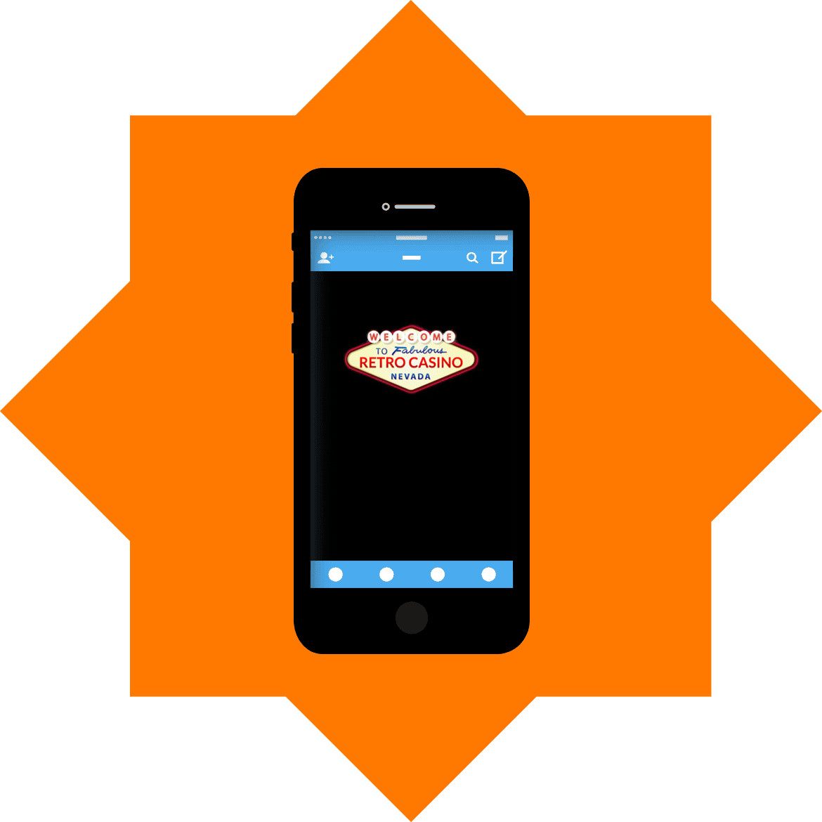 Retro Casino - Mobile friendly