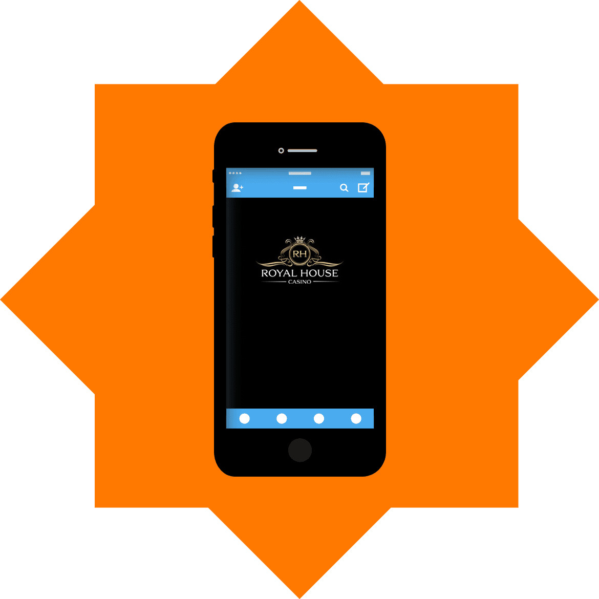 Royal House Casino - Mobile friendly