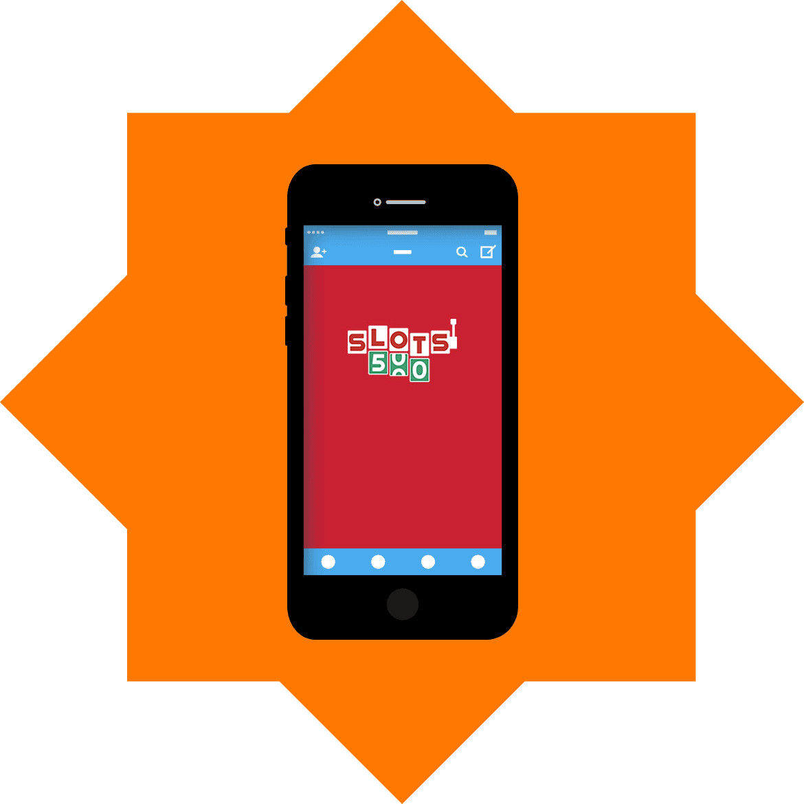 Slots500 Casino - Mobile friendly