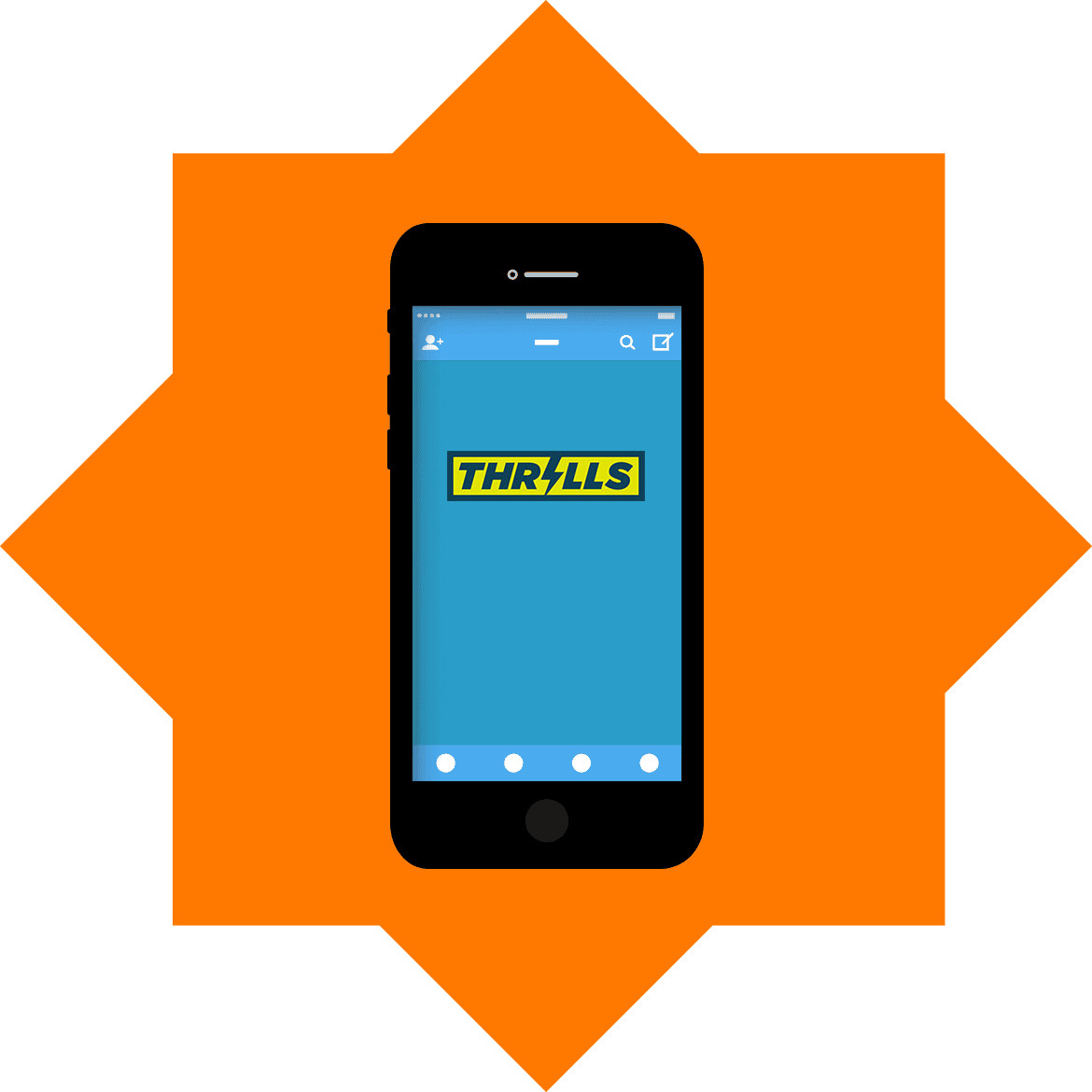 Thrills Casino - Mobile friendly