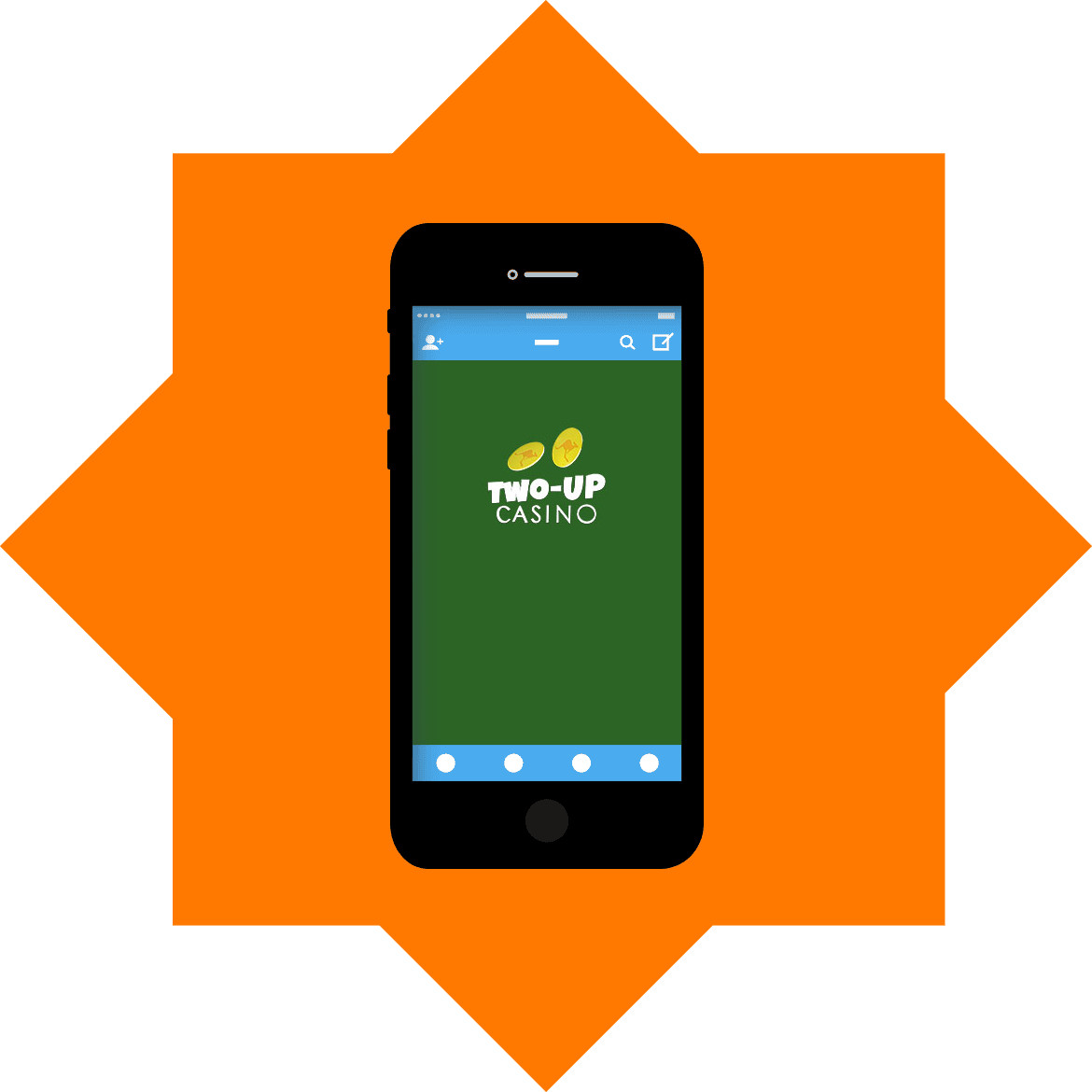 Two up Casino - Mobile friendly