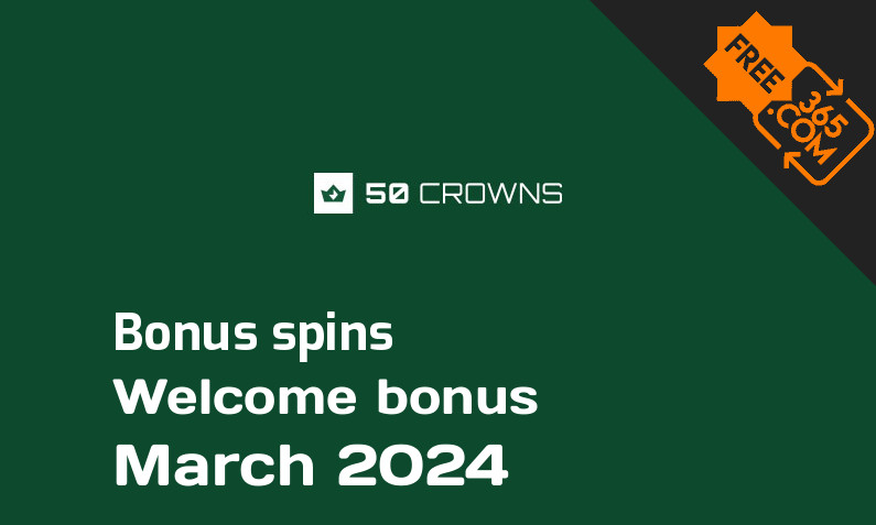 50 Crowns bonus spins, 100 bonus spins