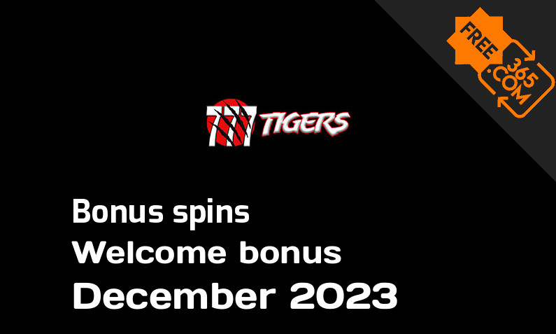 777Tigers bonusspins December 2023, 20 bonus spins