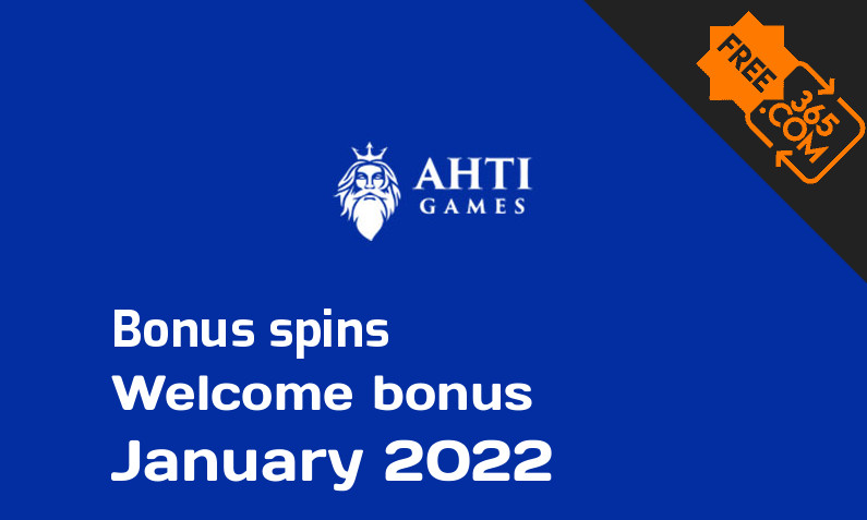 Ahti Games Casino extra spins, 100 bonus spins