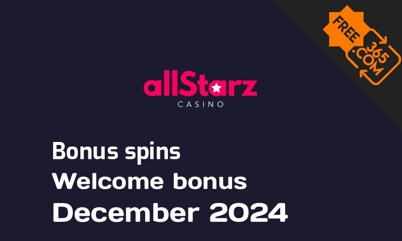 AllStarzCasino extra bonus spins December 2024, 300 extra spins