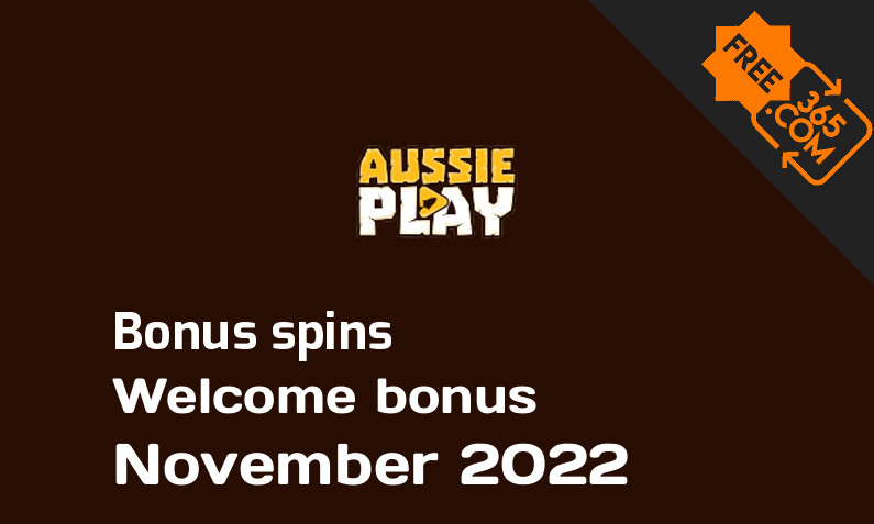 Aussie Play bonusspins November 2022, 45 spins