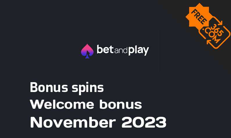 Betandplay bonus spins November 2023, 300 bonusspins
