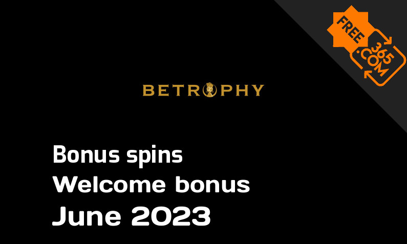 Betrophy bonus spins, 20 bonusspins