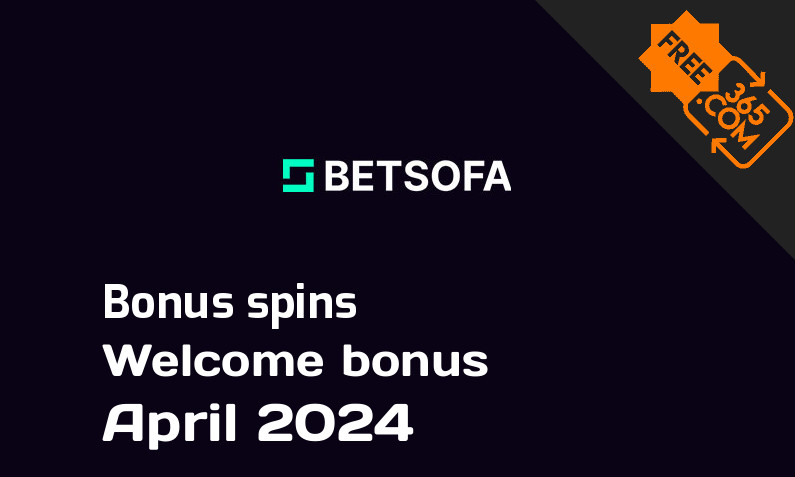 BetSofa extra spins, 50 bonus spins