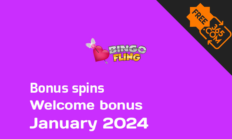 Bingo Fling bonusspins, 500 extra bonus spins