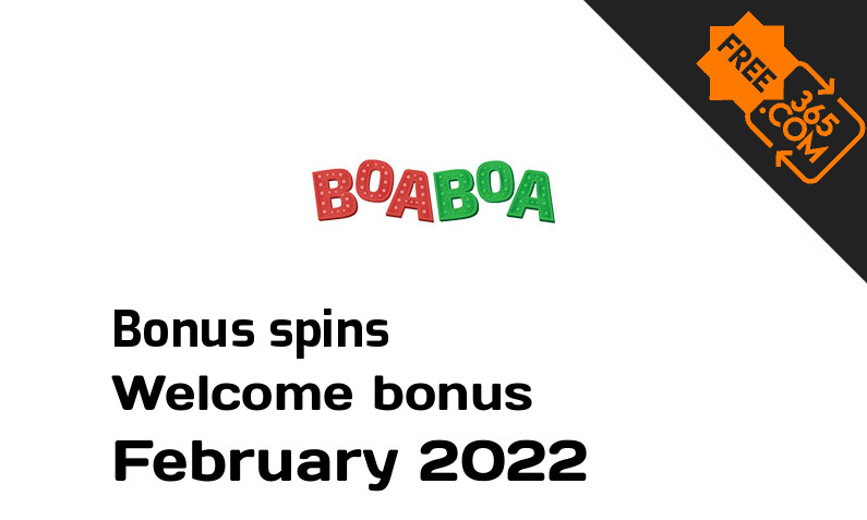 Boaboa Casino bonus spins, 200 bonusspins