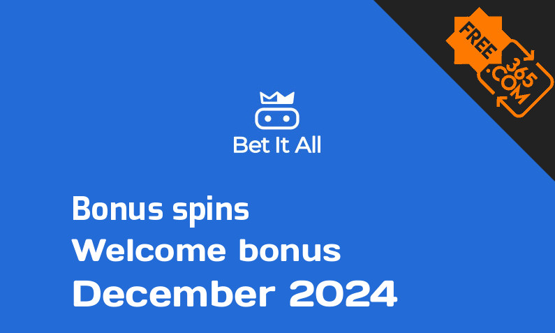 Bonus spins from Bet it All Casino, 50 bonus spins