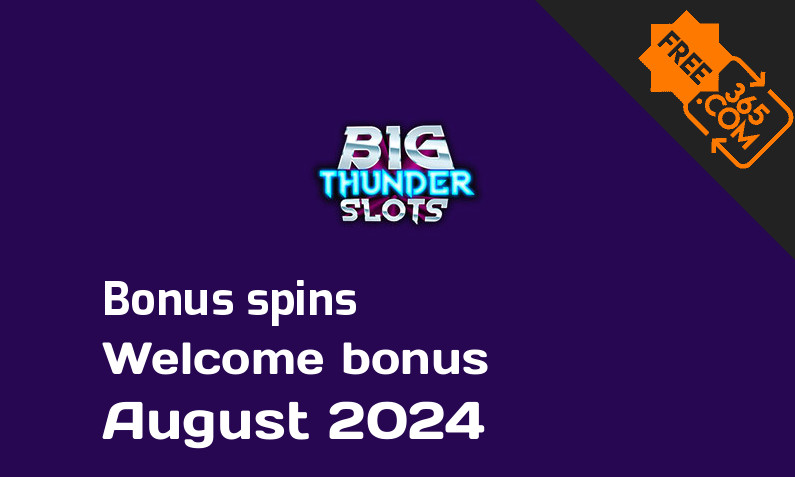 Bonus spins from Big Thunder Slots, 500 bonus spins