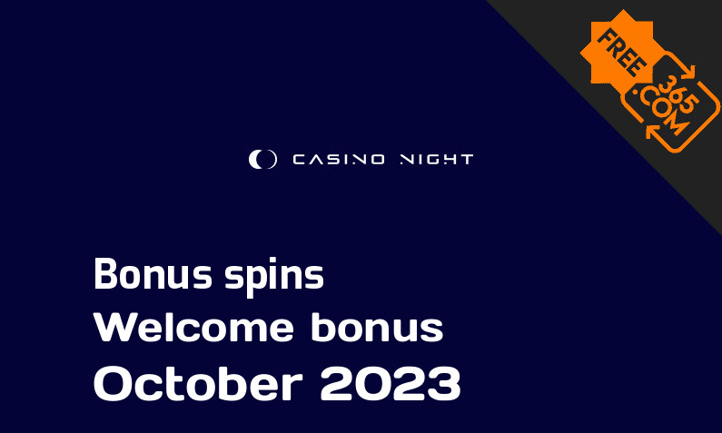 Bonus spins from Casino Night October 2023, 100 bonusspins