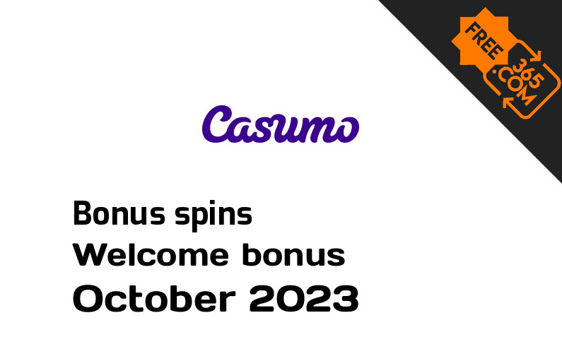 Bonus spins from Casumo, 20 spins