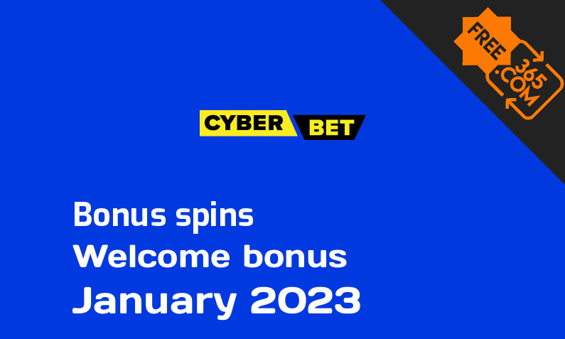 Bonus spins from CyberBet, 50 bonusspins