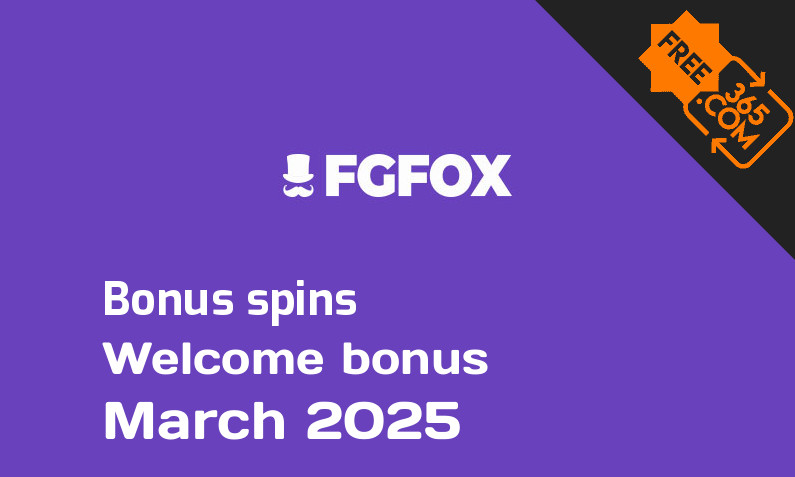 Bonus spins from FGFOX, 100 extra spins