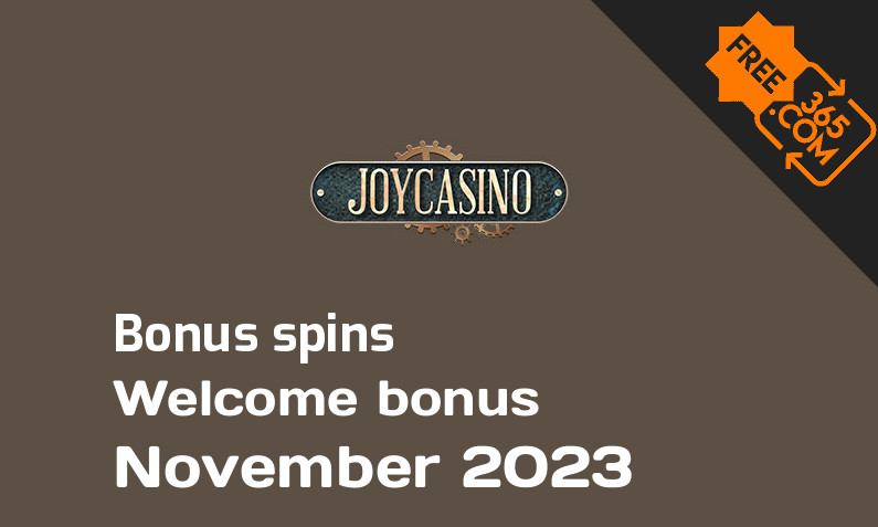 Bonus spins from JoyCasino November 2023, 200 bonus spins