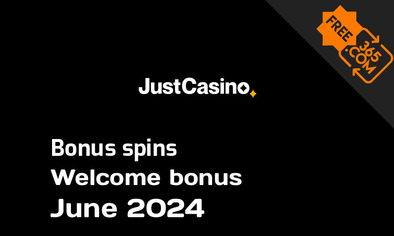 Bonus spins from JustCasino, 400 bonus spins