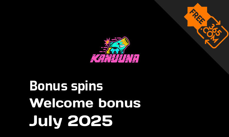 Bonus spins from Kanuuna, 200 bonusspins