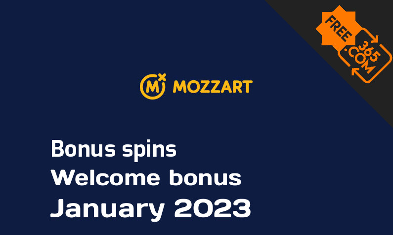 Bonus spins from Mozzart January 2023, 100 spins