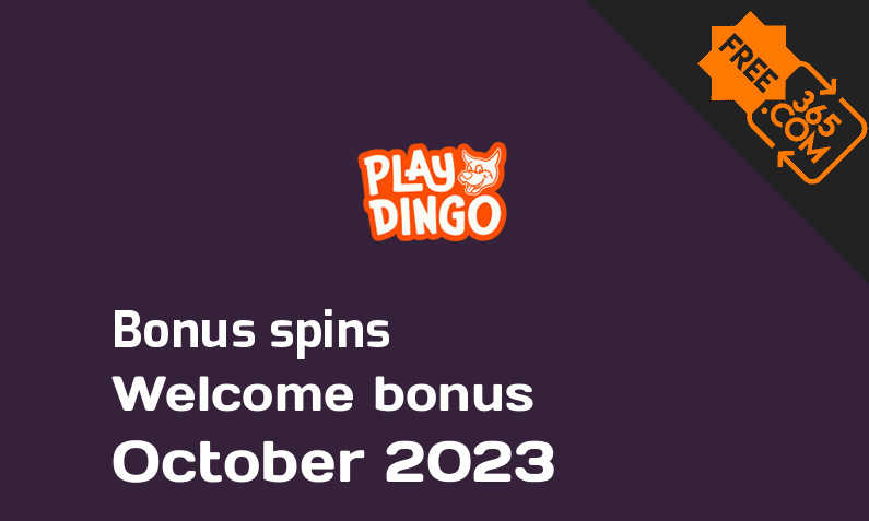Bonus spins from Playdingo, 75 bonusspins