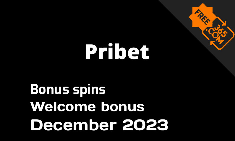 Bonus spins from Pribet December 2023, 150 extra spins