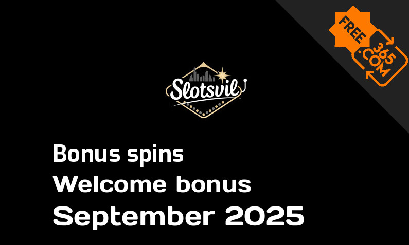 Bonus spins from SlotsVil September 2025, 150 bonusspins