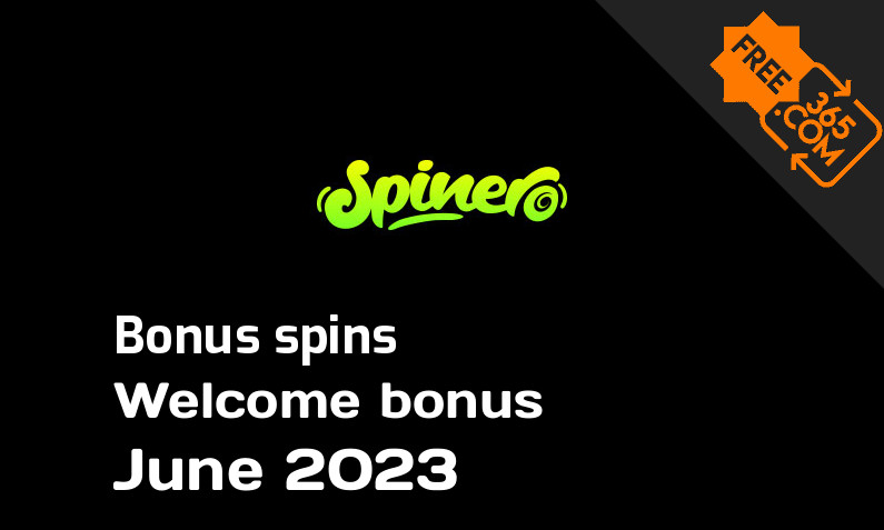 Bonus spins from Spinero, 1750 bonus spins