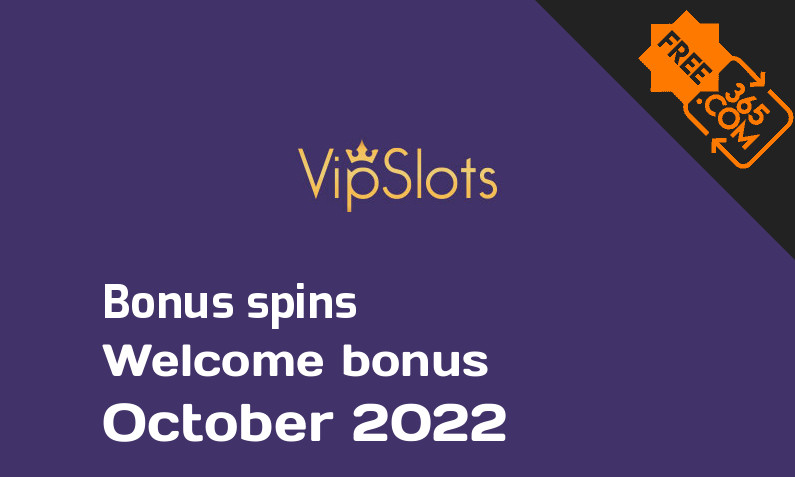 Bonus spins from VipSlots, 450 bonus spins