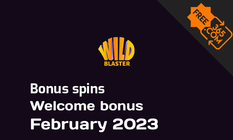Bonus spins from Wildblaster Casino February 2023, 100 spins