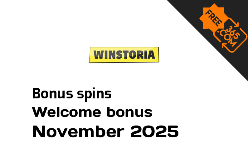 Bonus spins from Winstoria, 225 spins