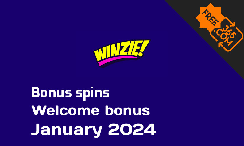 Bonus spins from Winzie, 1000 bonusspins