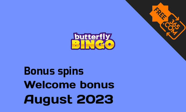 Butterfly Bingo Casino extra spins, 20 bonus spins