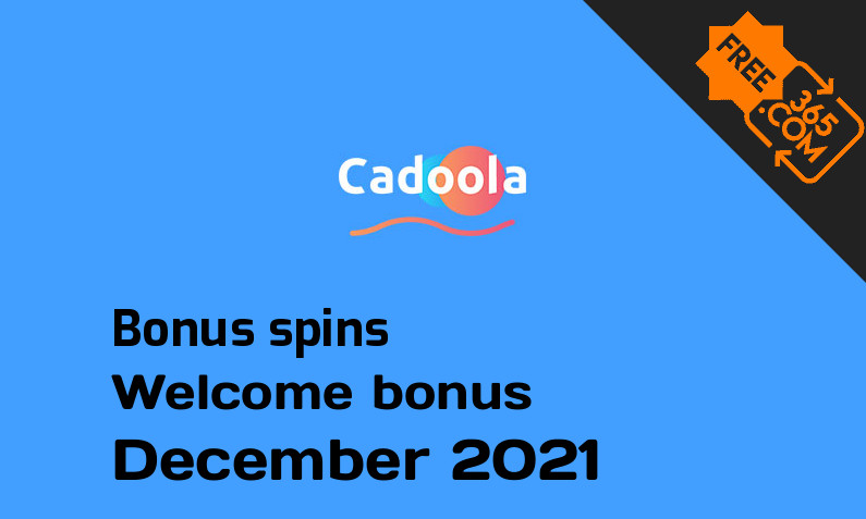 Cadoola Casino extra spins December 2021, 250 bonusspins
